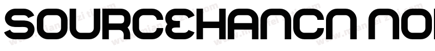 sourcehancn normal字体转换